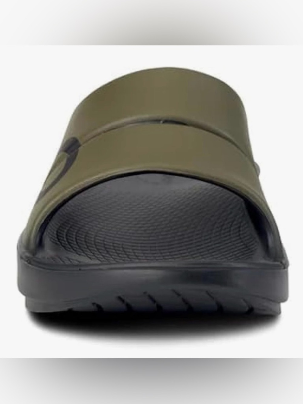 OOFOS - Unisex OOahh Sport - Post Run Recovery Slide Sandal (Tactical Green) - Picture 3 of 5